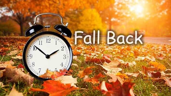 Daylight Savings FALL